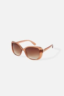 Accessorize 'Fifi' Crystal Square Sunglasses