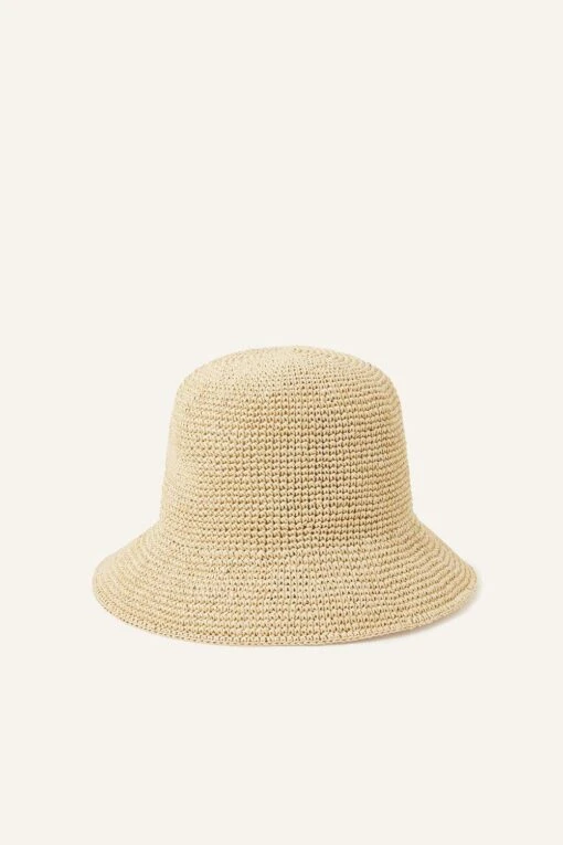 Accessorize Fine Crochet Bucket Hat