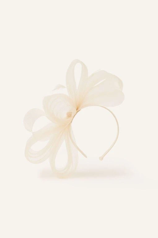 Accessorize 'Sofia' Crin Bow Sinamay Band Fascinator