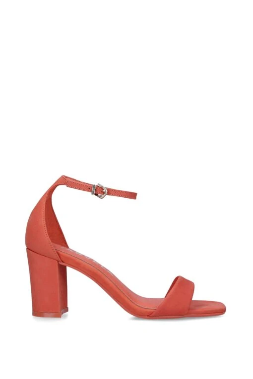 Carvela 'Second Skin Sandal Wide Fit ' Leather Heels