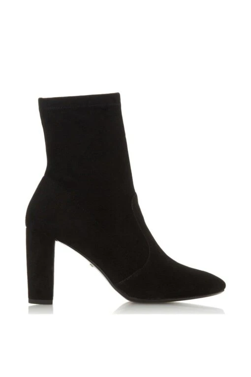 Dune London 'Optical' Suede Sock Boots